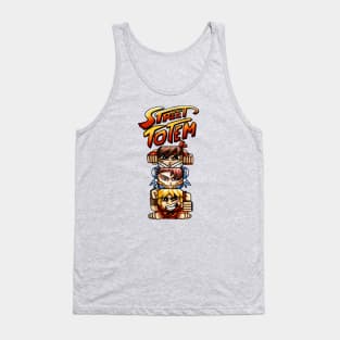 Street totem championship figther game winner you win Tank Top